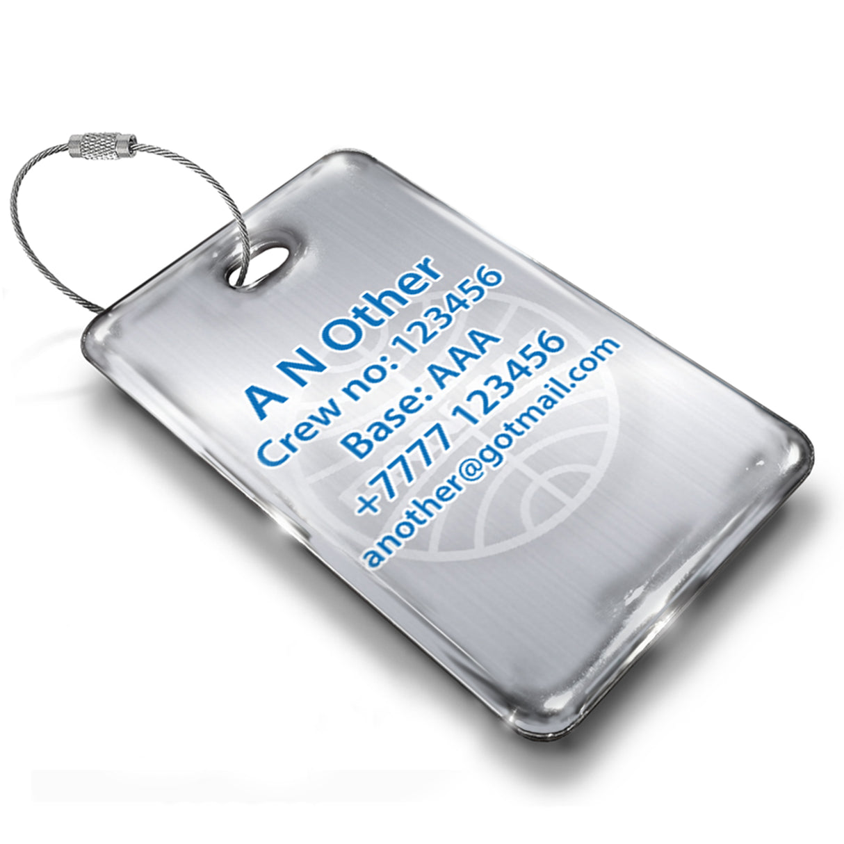 Pan Am Portrait- Blue