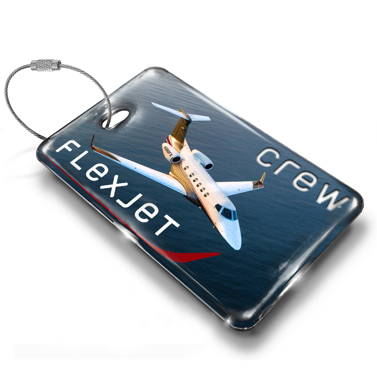 Flexjet Phenom 300 Crew Tag