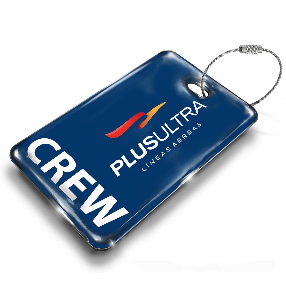 Plus Ultra Logo Luggage Tag