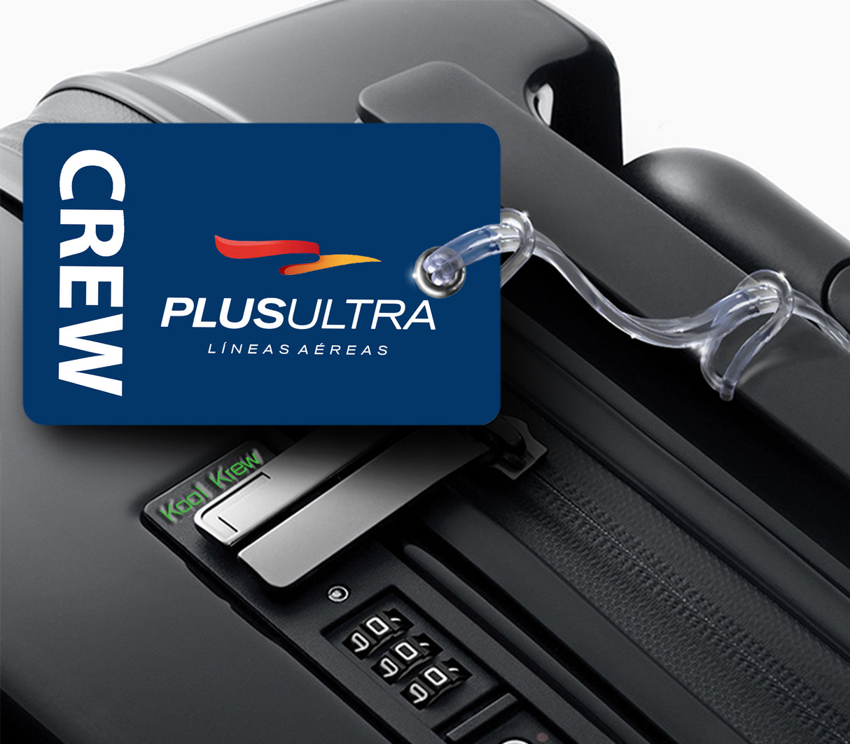 Plus Ultra Logo Luggage Tag