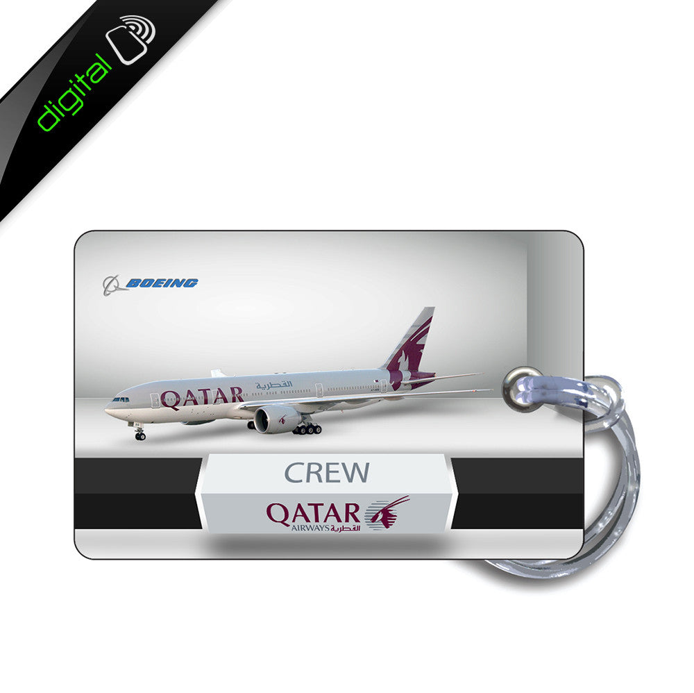 Qatar Airways B777 Abstract