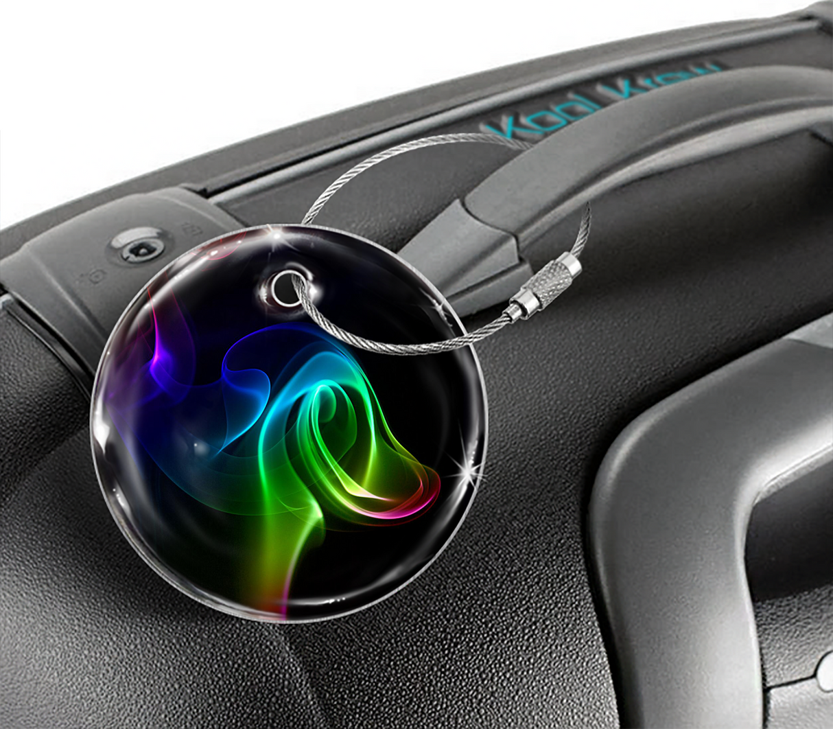 Round Metal Tag-Design Your Own