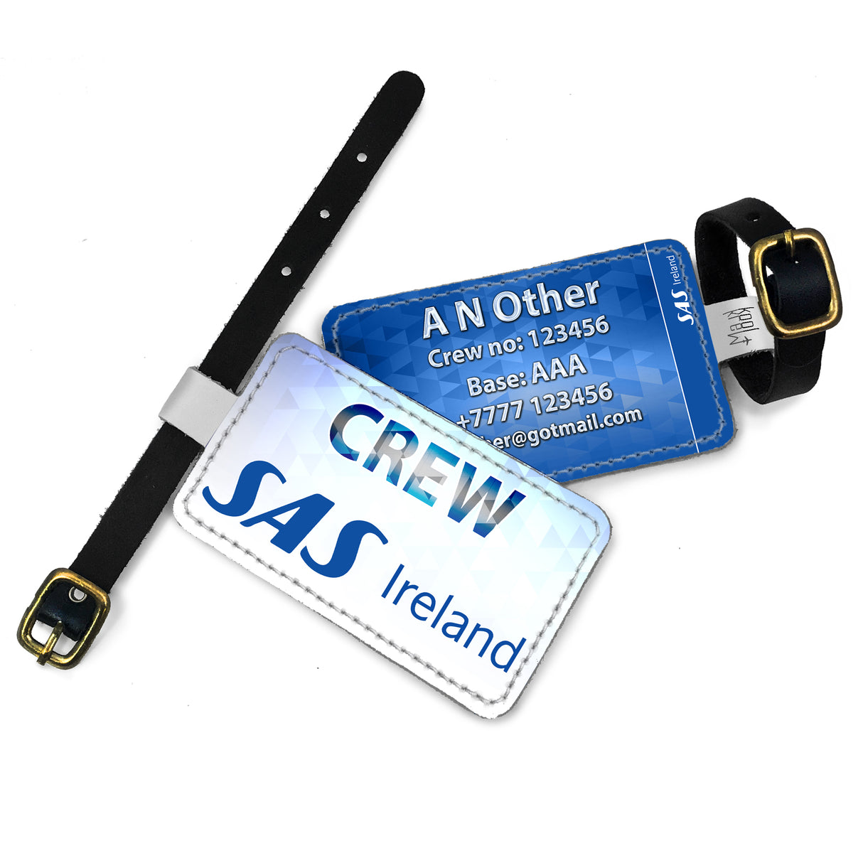 SAS Ireland Geometry Logo Tag