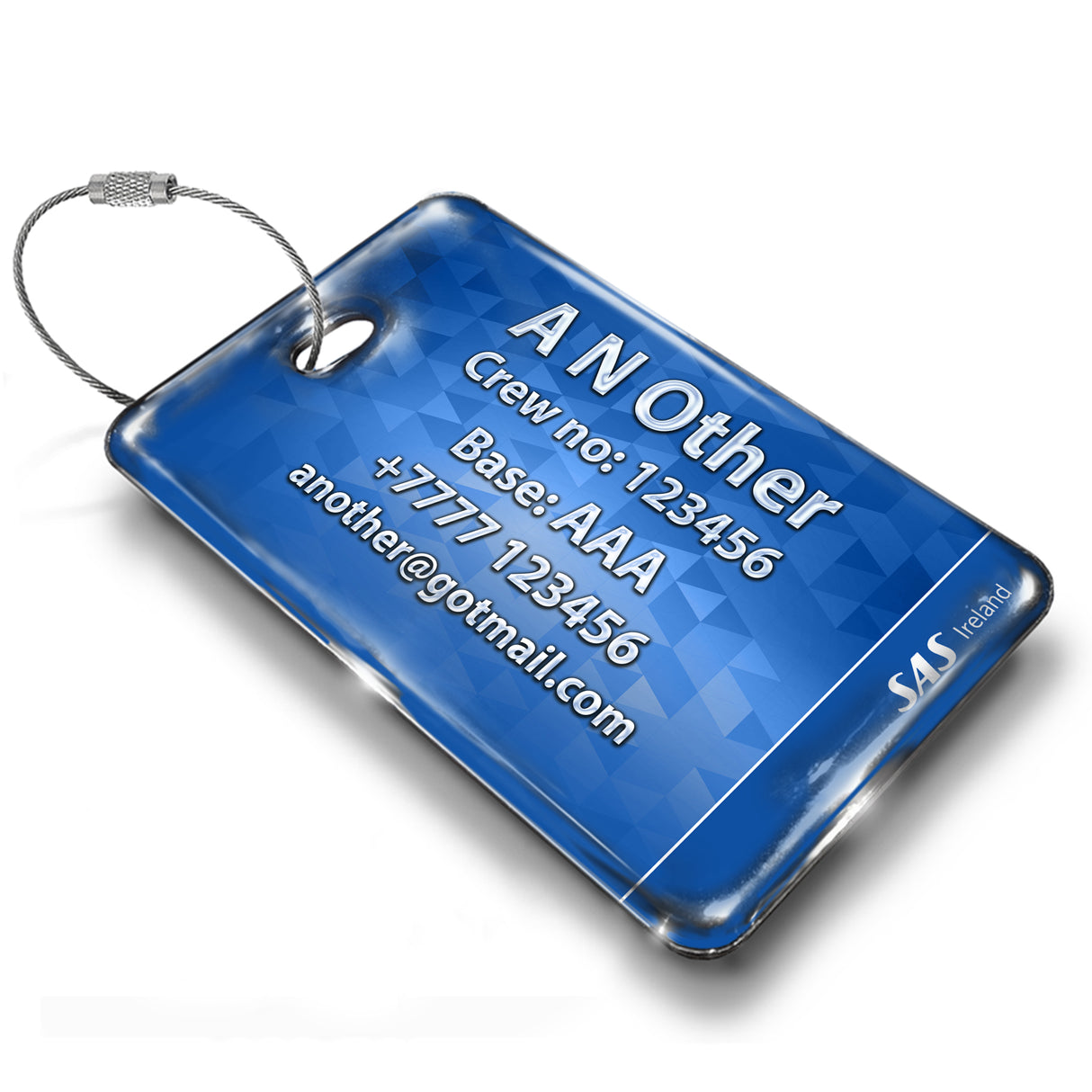 SAS Ireland Geometry Logo Tag