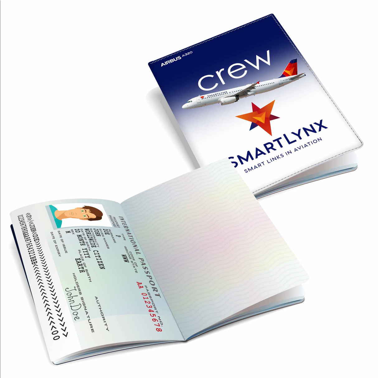 Smartlynx A320 Passport Cover