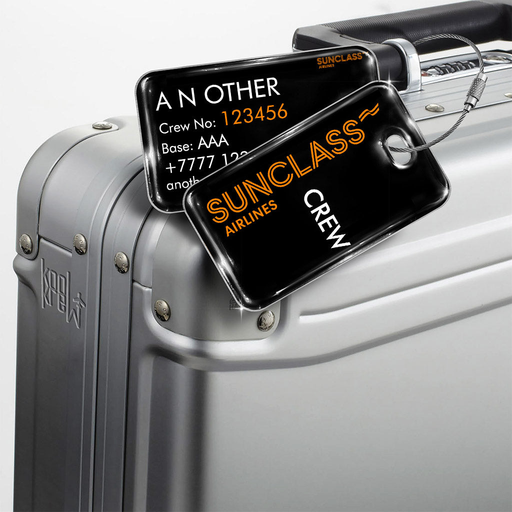 Sunclass Airlines Logo Black