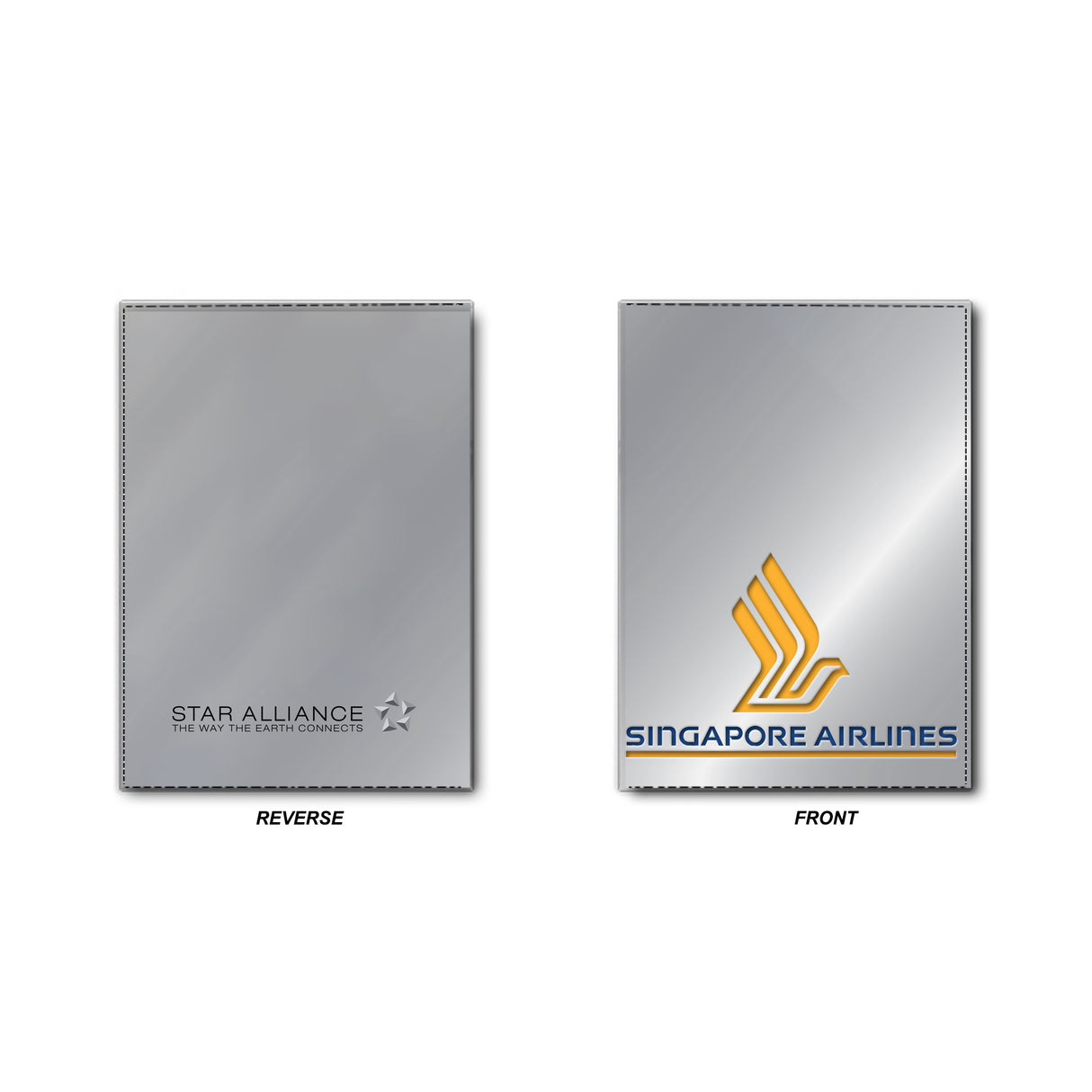 Singapore Airlines Landscape-Steel Effect