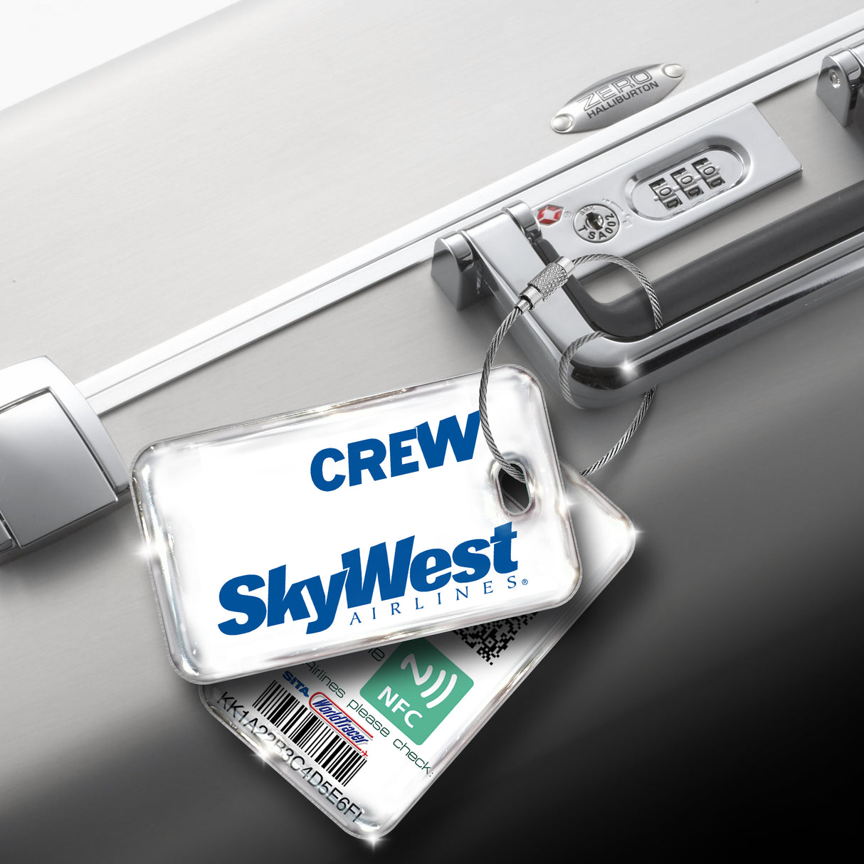 SkyWest Logo White