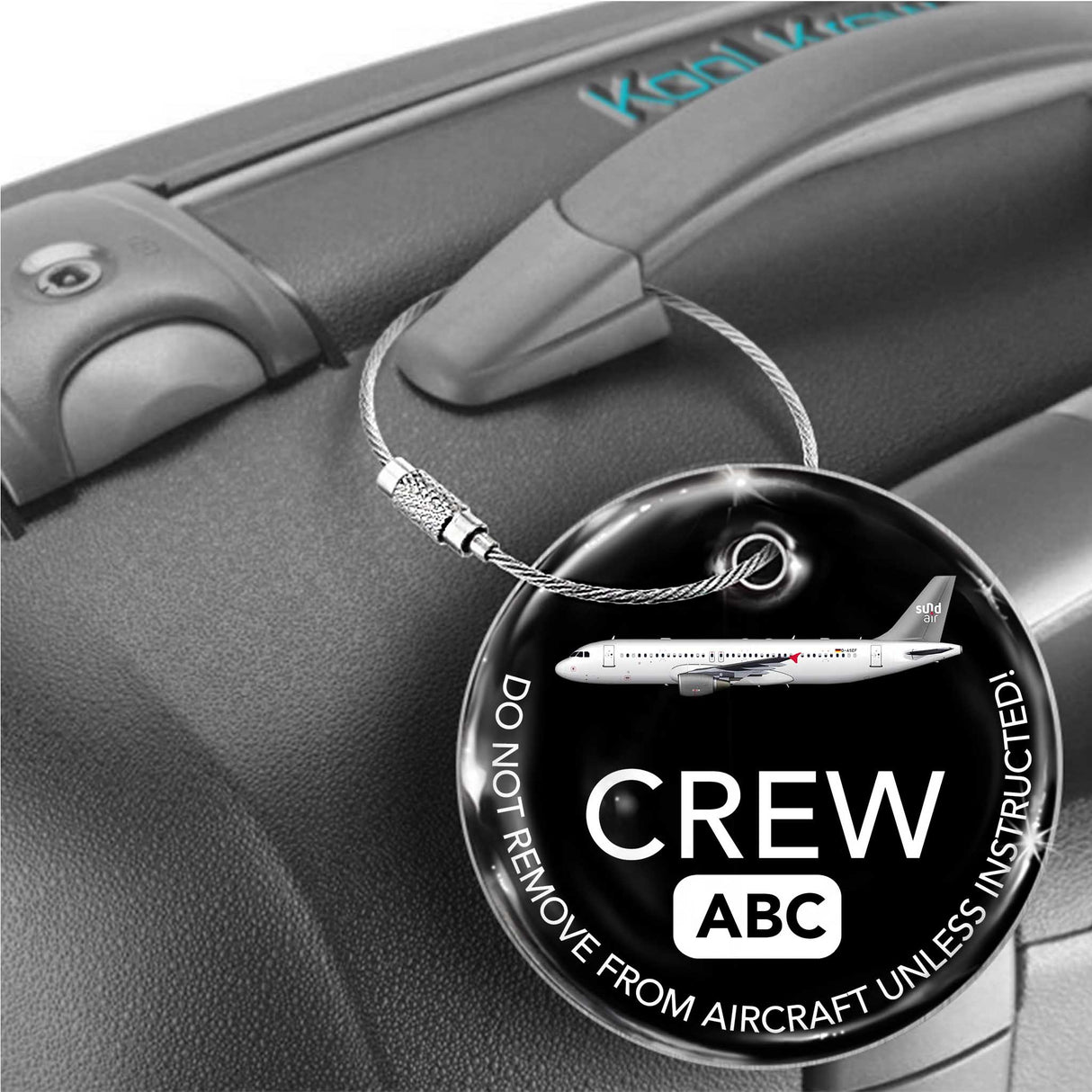 Sundair A320 Luggage Tag