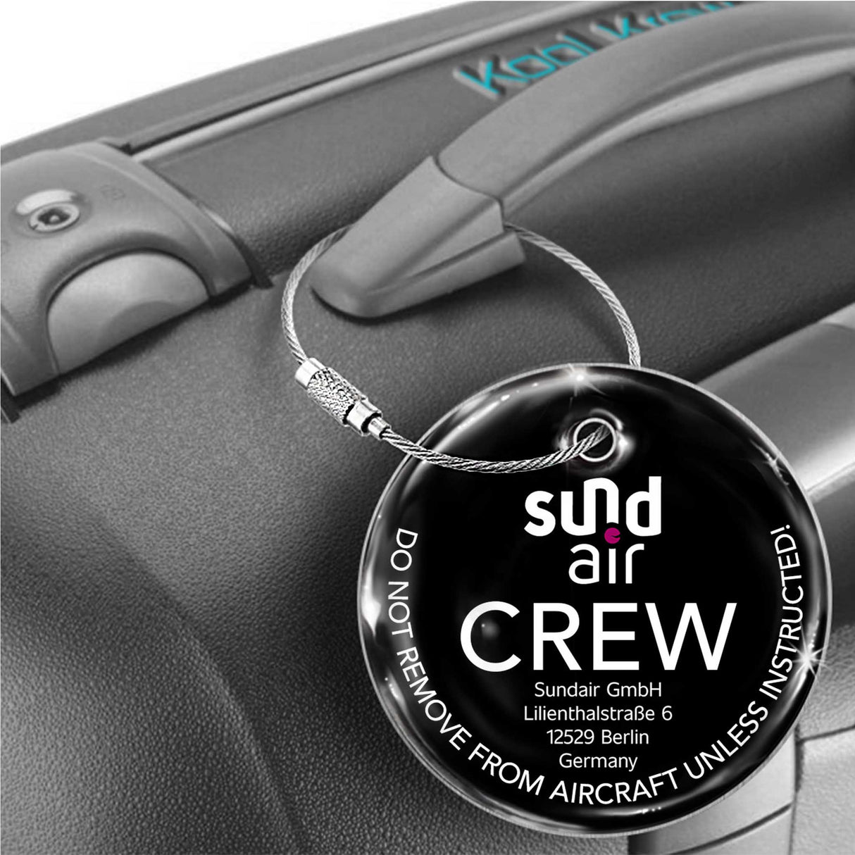 Sundair A320 Luggage Tag