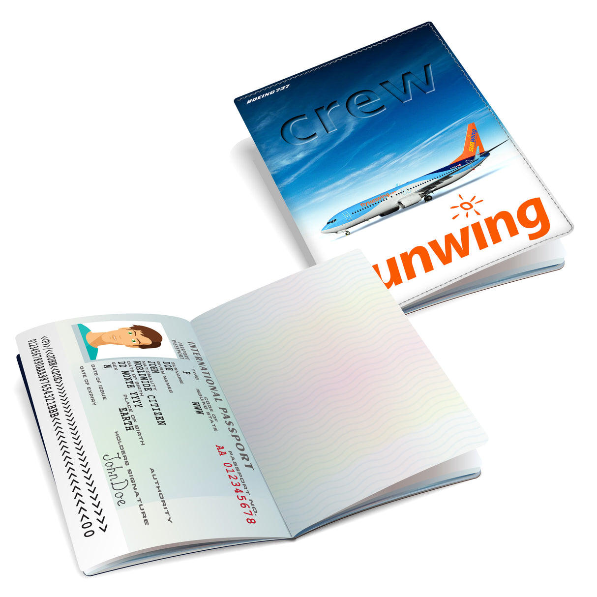 Sunwing B737 Passport Cover