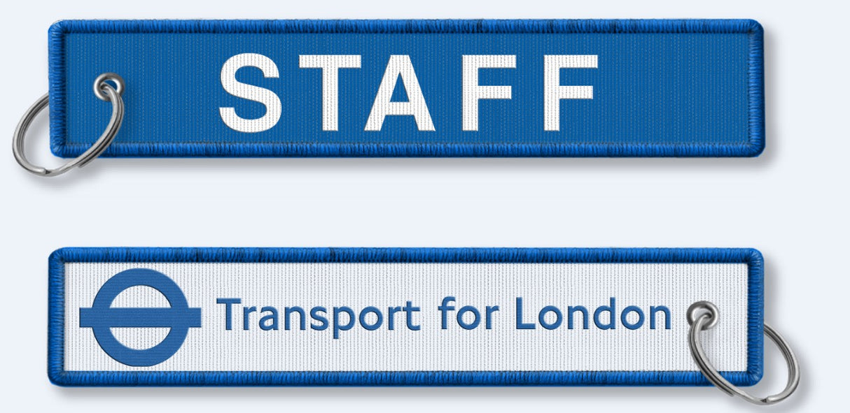Transport For London-Staff Embroidered Keyring