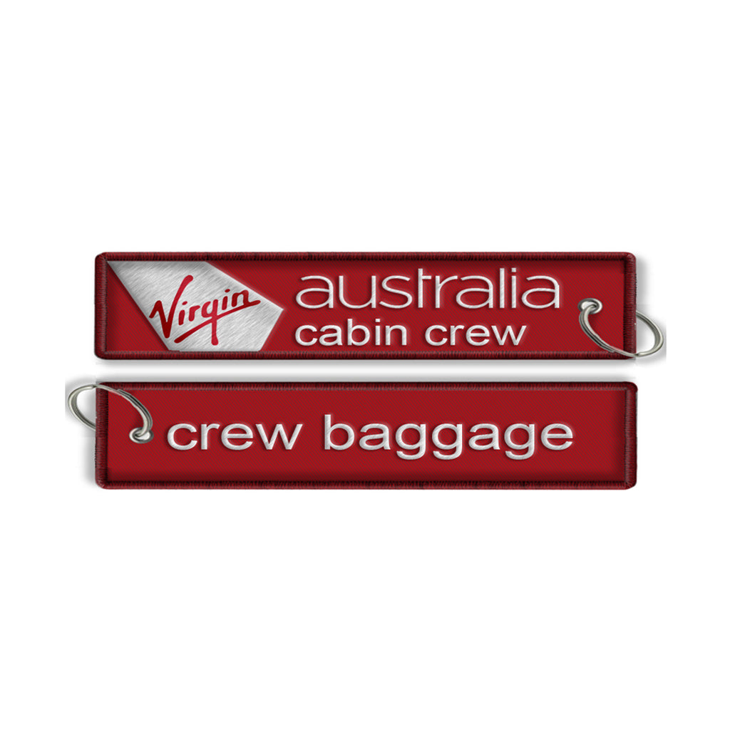 Virgin Australia Cabin Crew - Crew Baggage Tag(NO BUKLE)