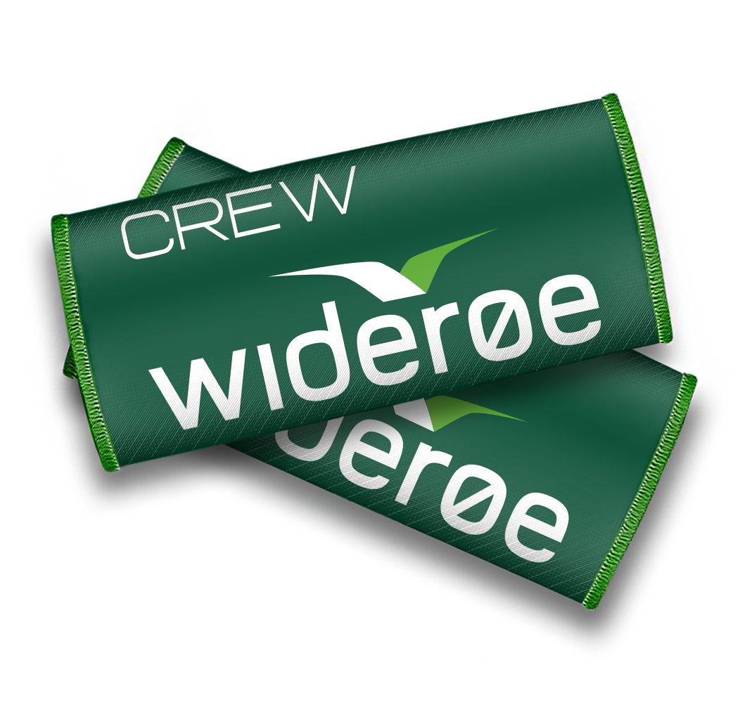Wideroe Airlines Crew Luggage Handle Wrap
