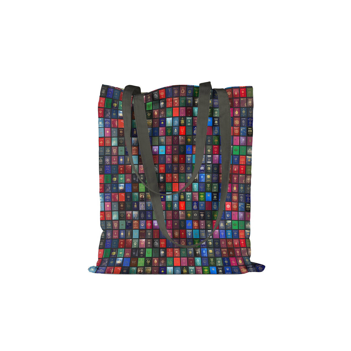 World Passport Theme Canvas Bag