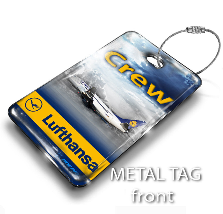 Lufthansa Boeing 737 Portrait