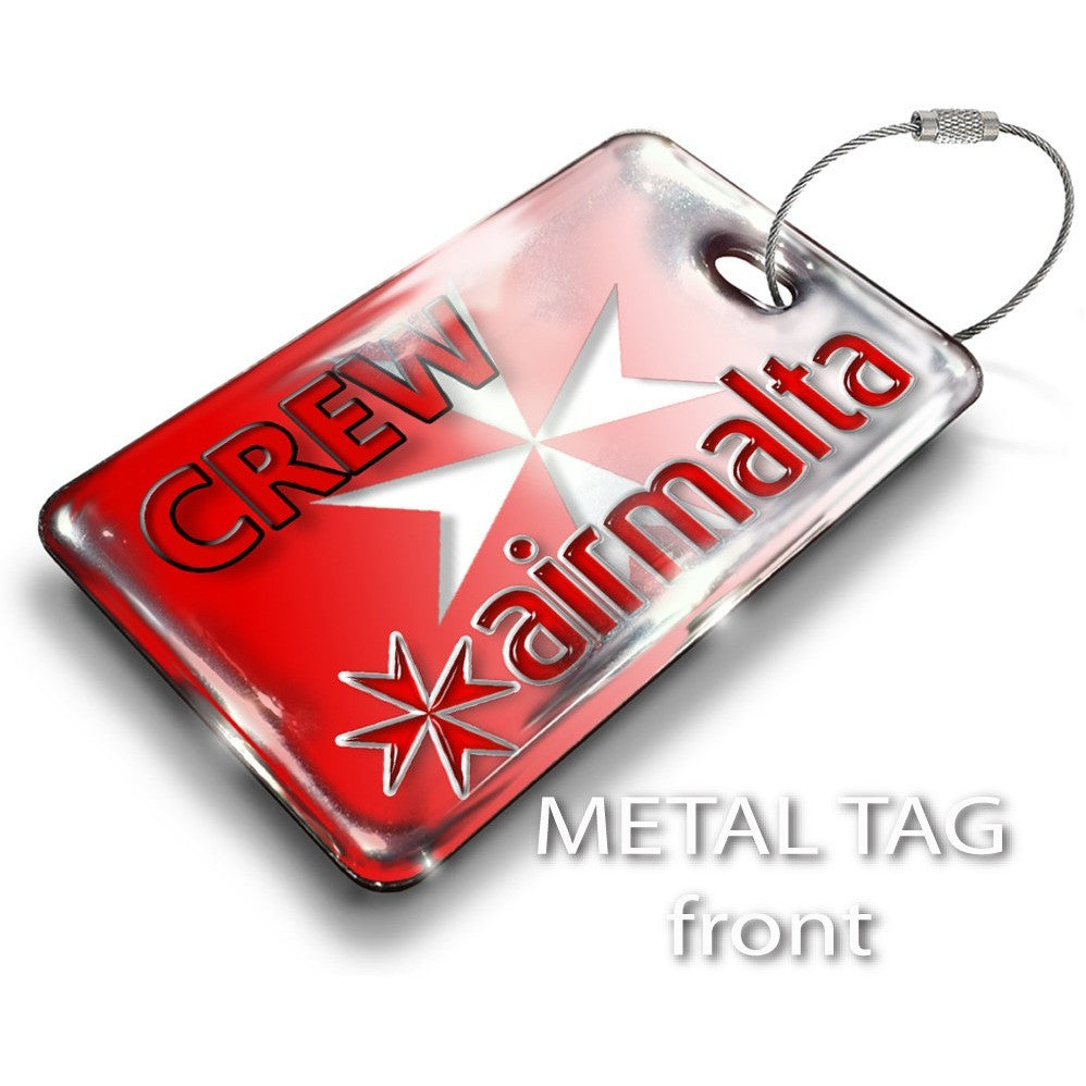 Air Malta Logo Red Background Landscape