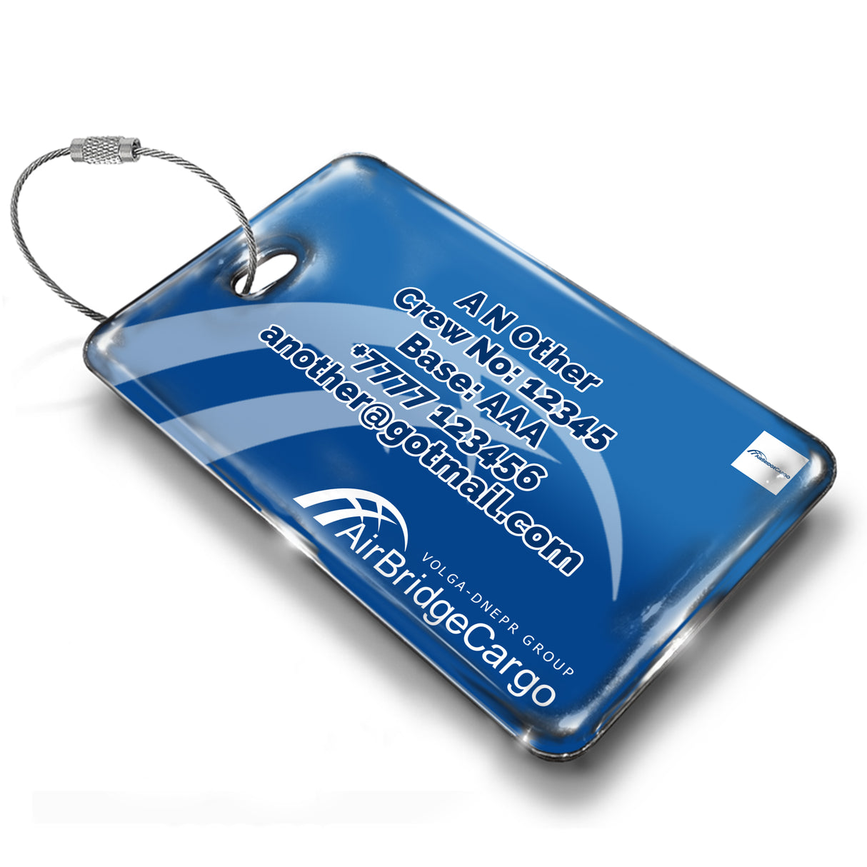 Air Bridge Cargo Logo Luggage Tag