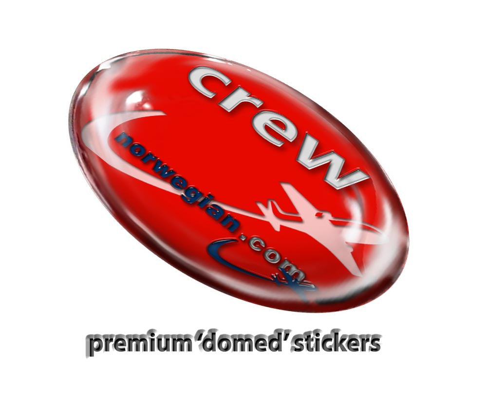 Norwegian Airlines Logo Stickers