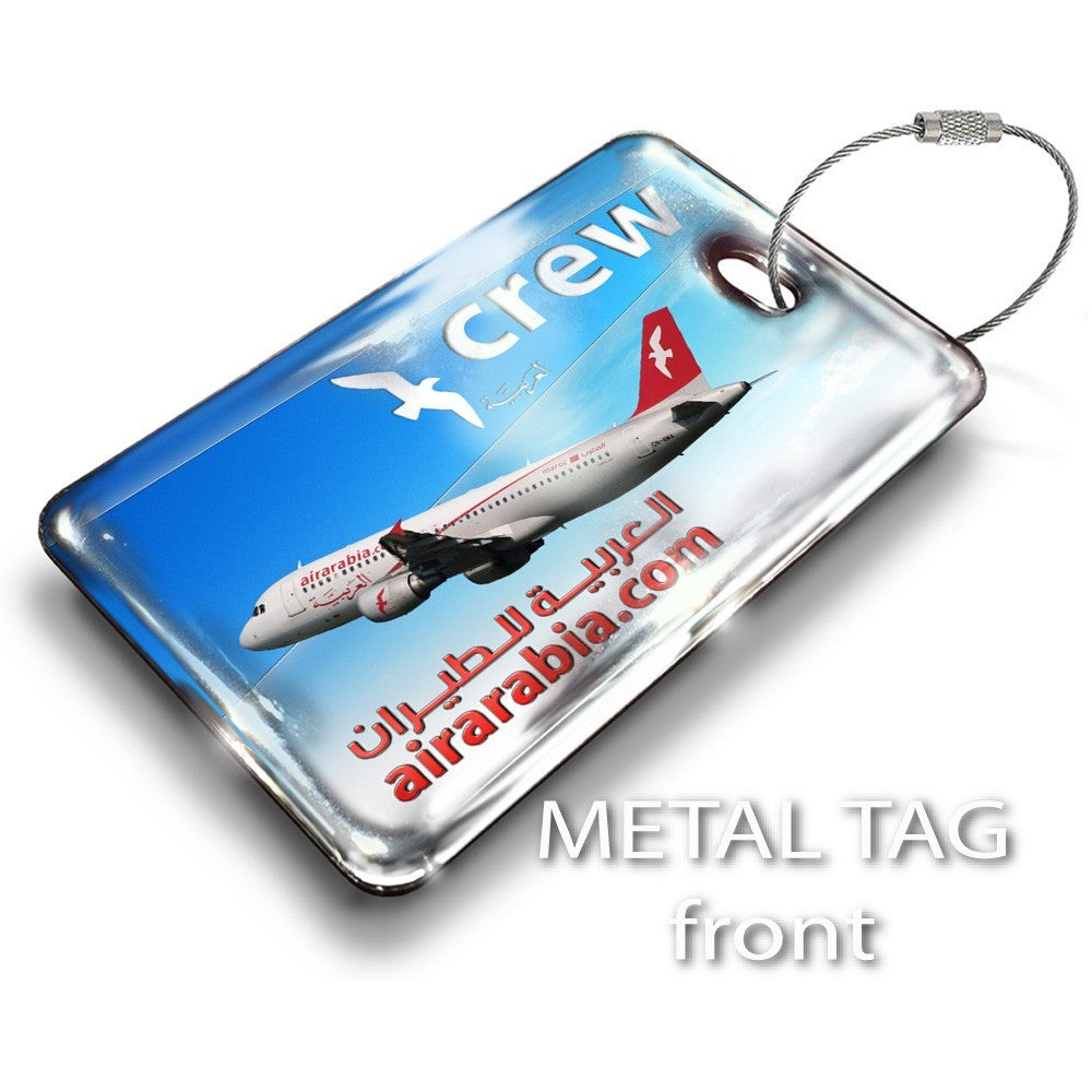 Air Arabia A320 Landscape Luggage Tag