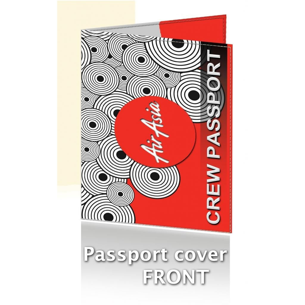 Air Asia Portrait RED 1 Luggage Tag