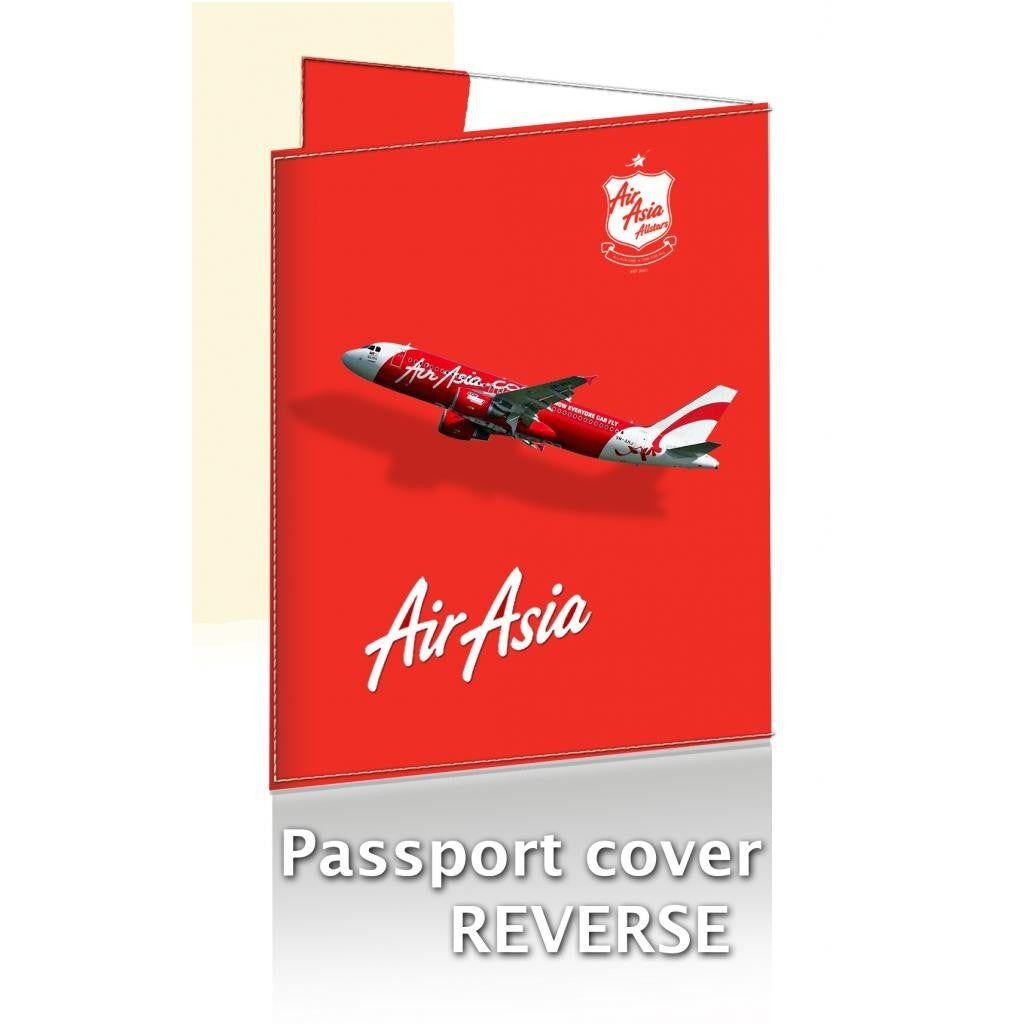 Air Asia Portrait RED 1 Luggage Tag