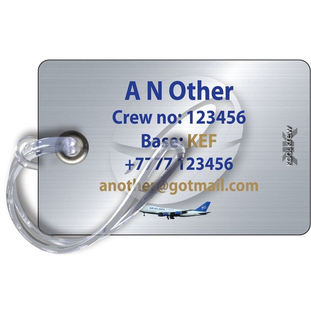 Air Atlanta Cargo B747 Luggage Tag