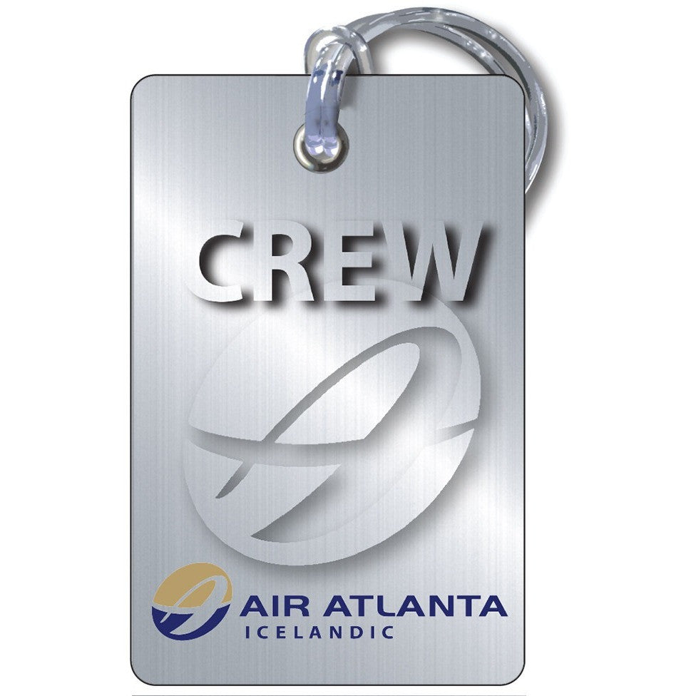 Air Atlanta Portrait Luggage Tag