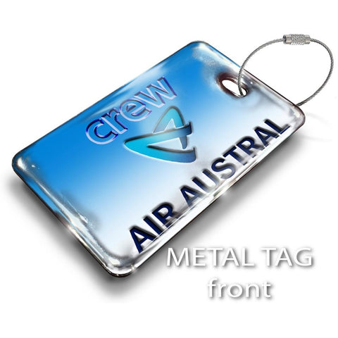 Air Austral Logo Luggage Tag