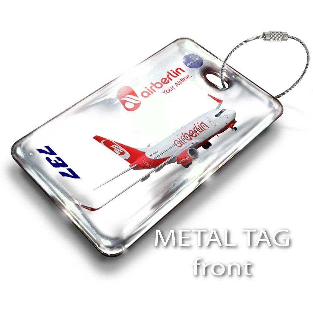 Air Berlin 737 Luggage Tag
