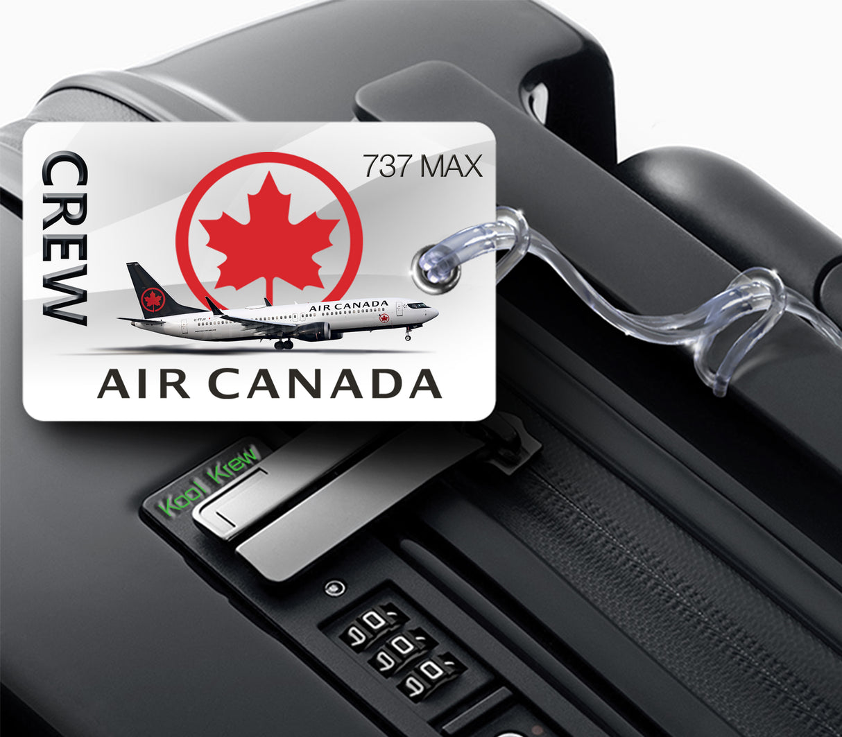 Air Canada B737 MAX Luggage Tag