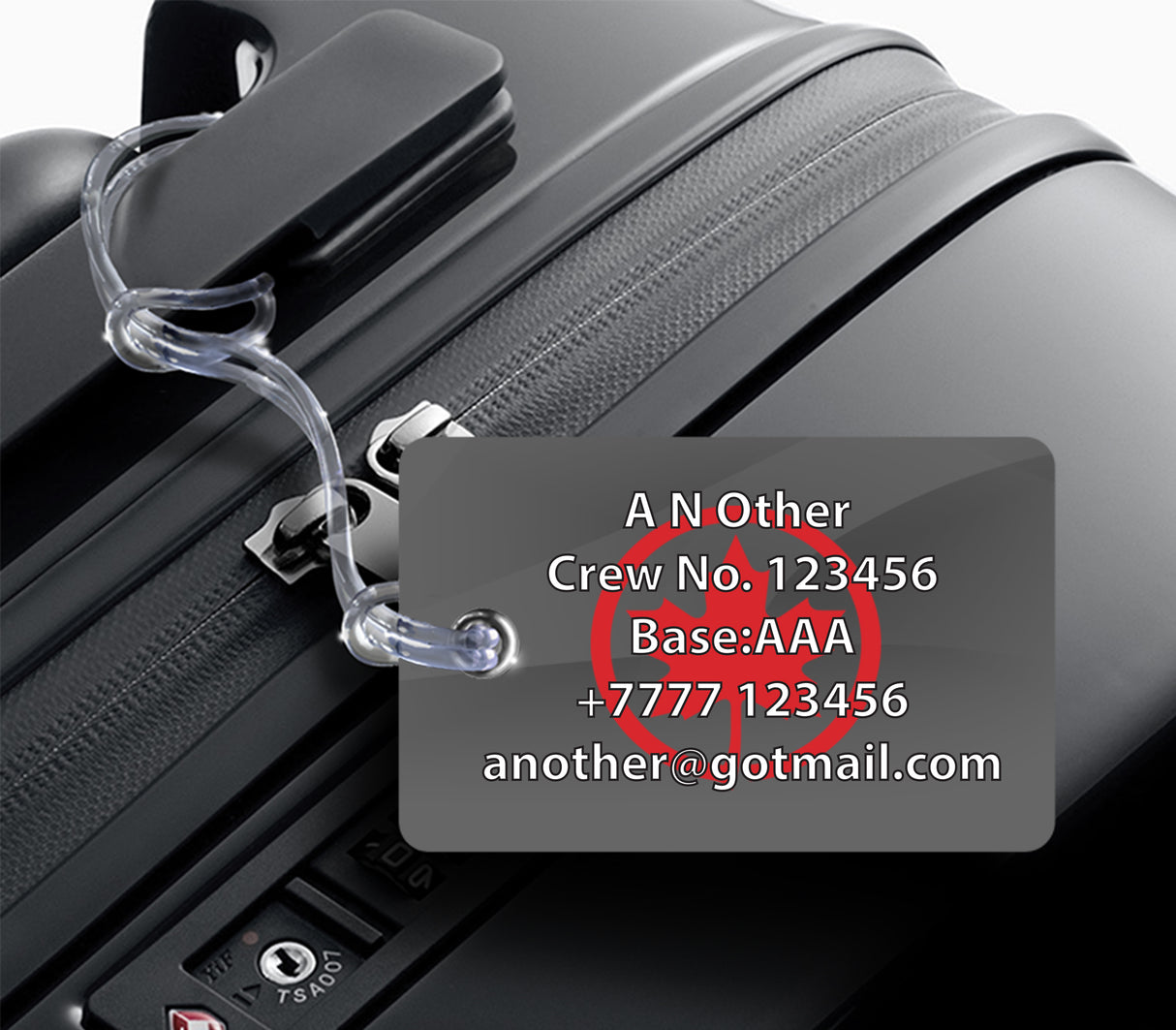 Air Canada B737 MAX Luggage Tag