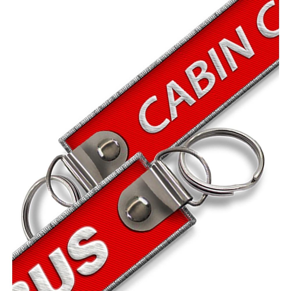 Airbus-Cabin Crew Embroidered Keyring