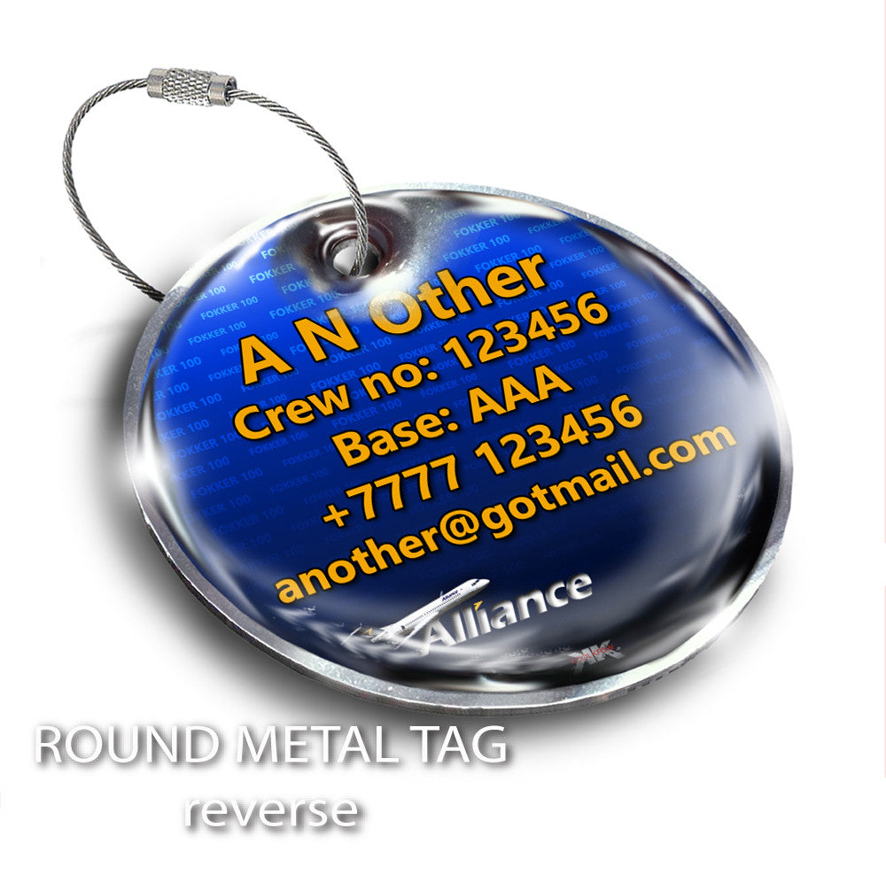 Alliance Airlines Fokker 100