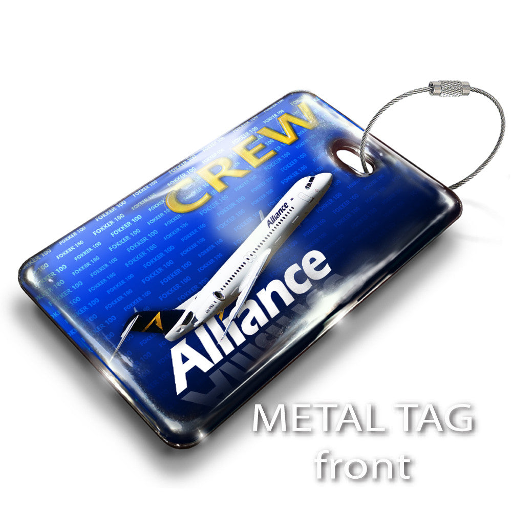 Alliance Airlines Fokker 100
