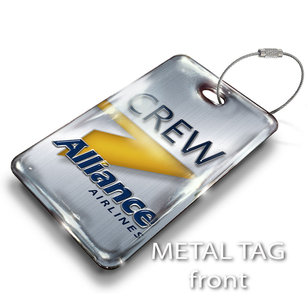 Alliance Airlines Portrait Silver
