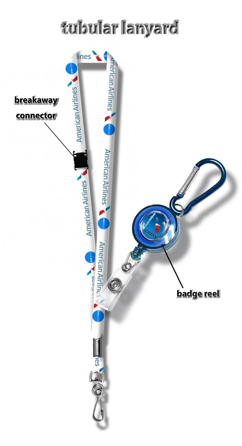 American Airlines Oneworld (Tubular Lanyard)