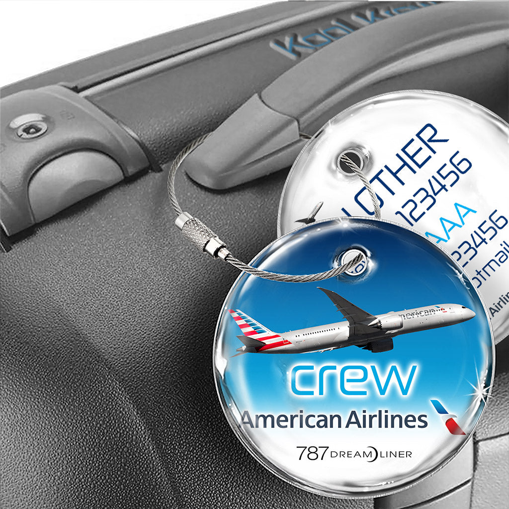 American Airlines B787 Portrait