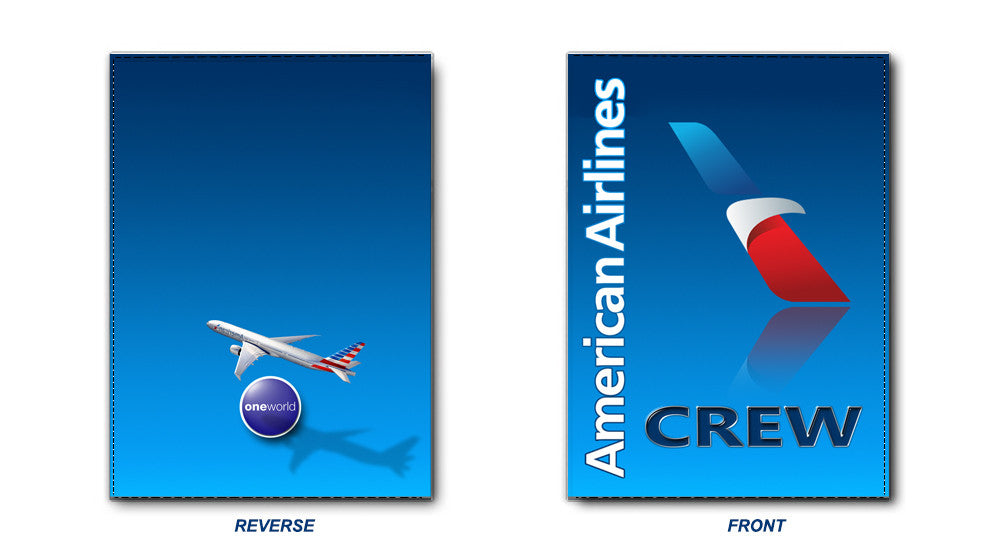 American Airlines Logo Passport Cover