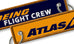 Atlas Boeing Flight Crew Key chain