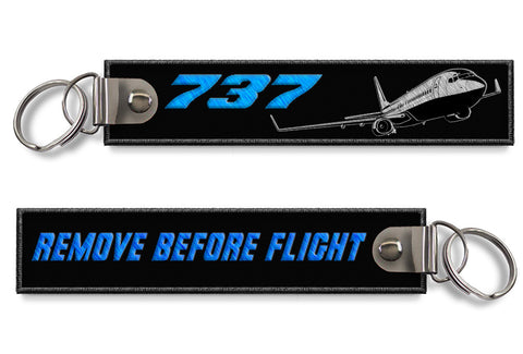 B737-Remove Before Flight Keyring