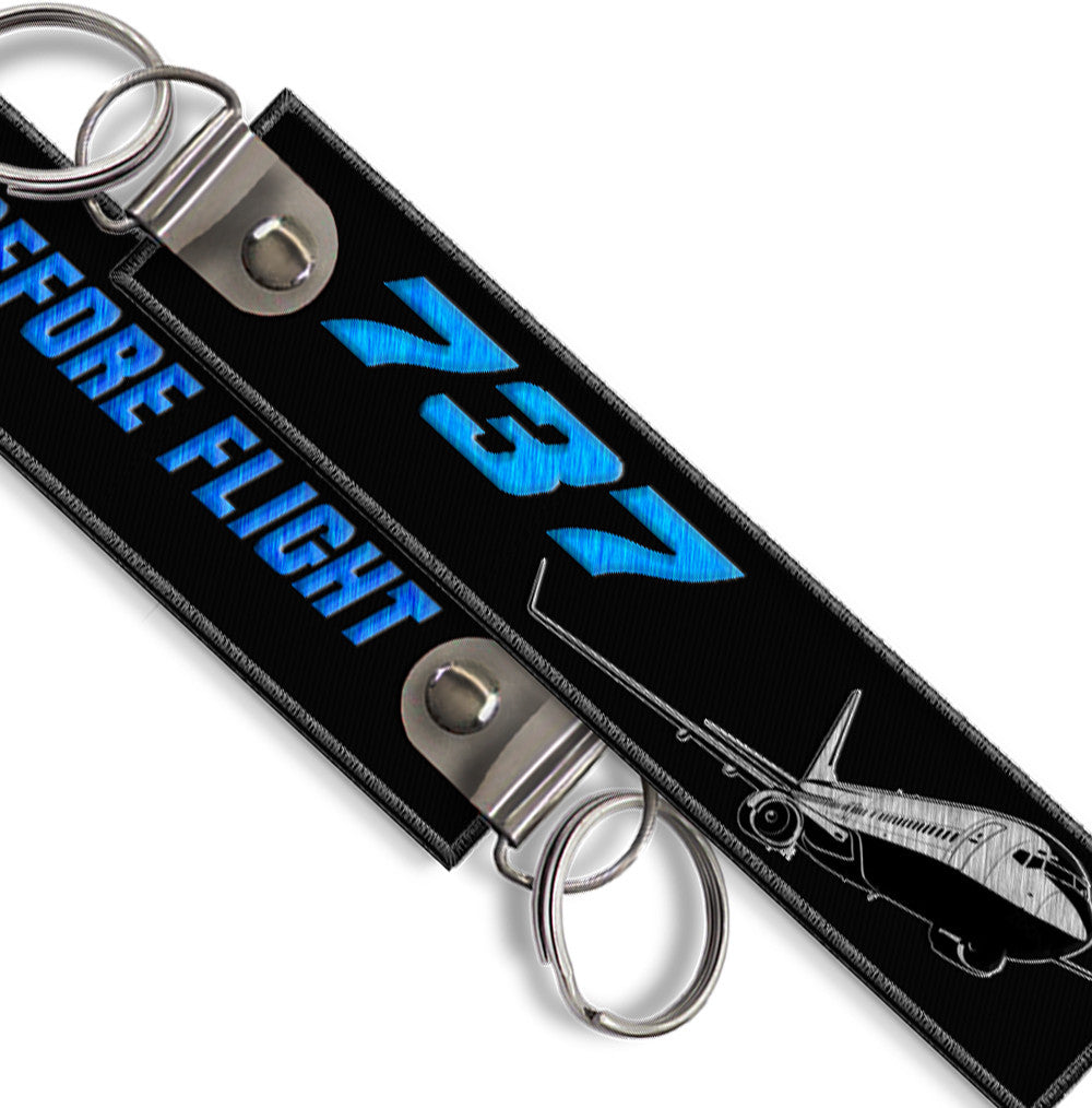 B737-Remove Before Flight Keyring