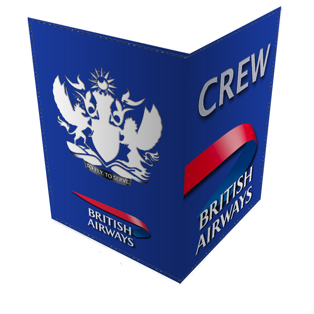 BA Portrait Blue Passport Cover