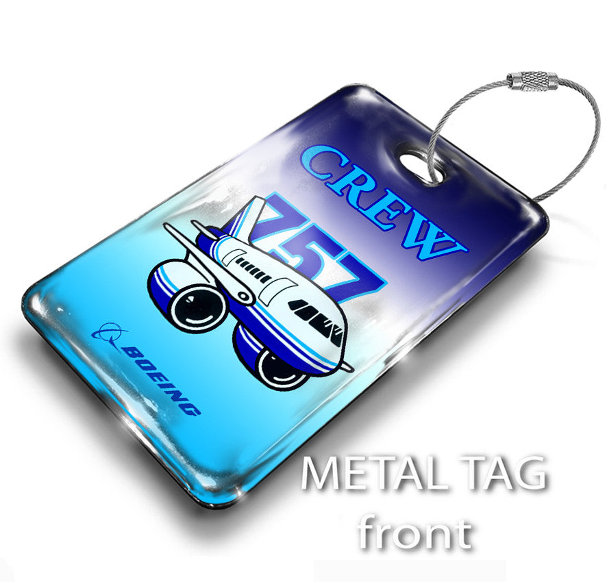Boeing B757 Pudgy Tag