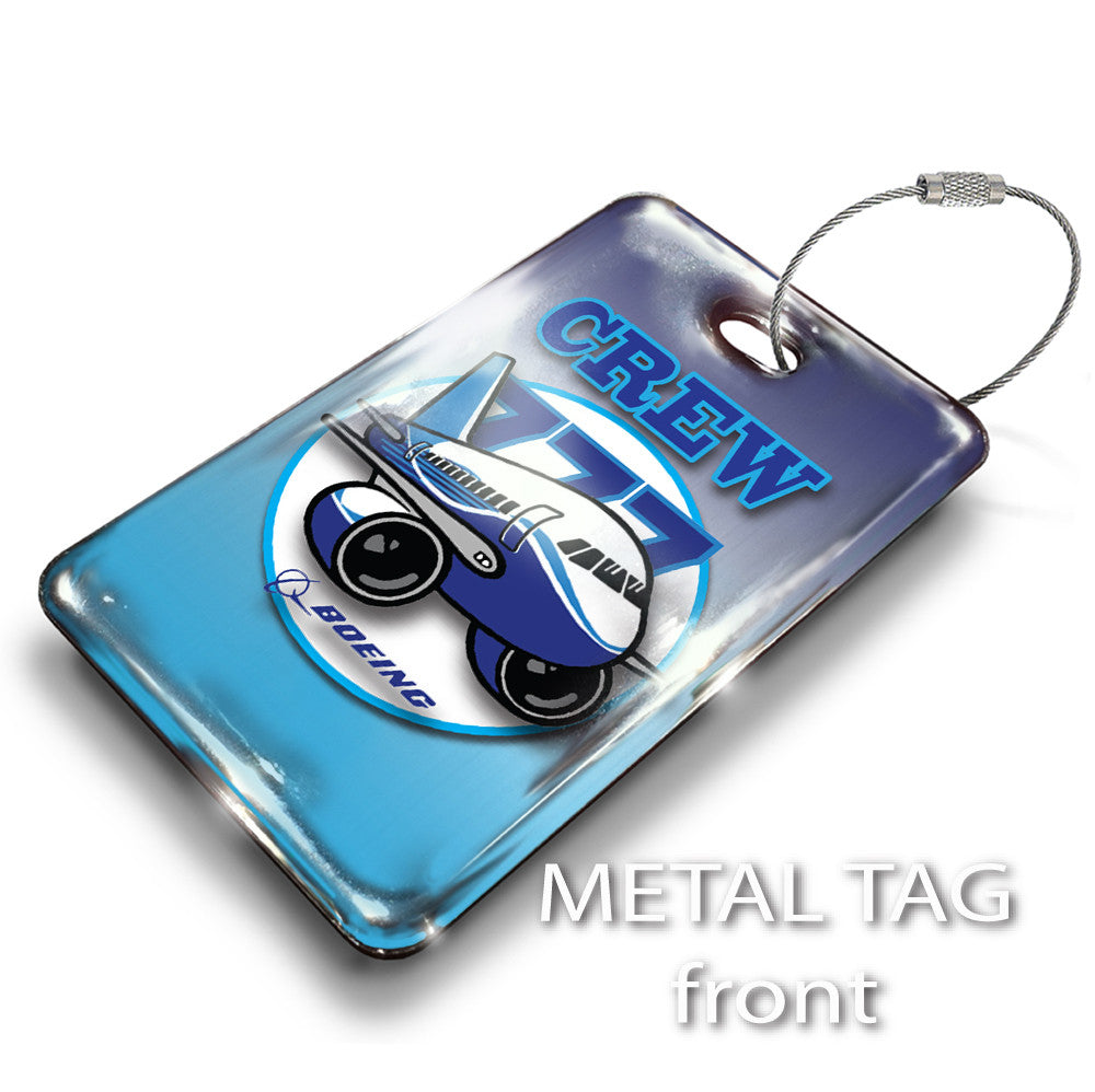 Boeing B777 Pudgy Tag