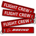 Boeing-Flight Crew Embroidered Keyring