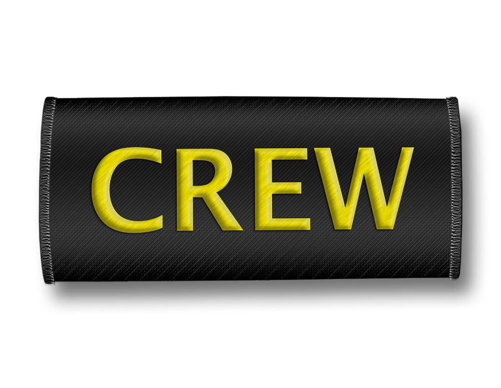 CREW- Luggage Handles Wrap Black