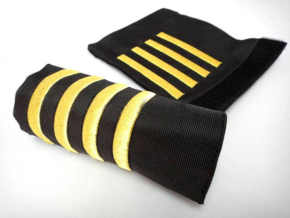 CREW- Luggage Handles Wrap Black