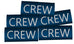 Crew Luggage Handle Wrap-Blue