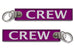 CREW-BagTag Purple (BUCKLE)